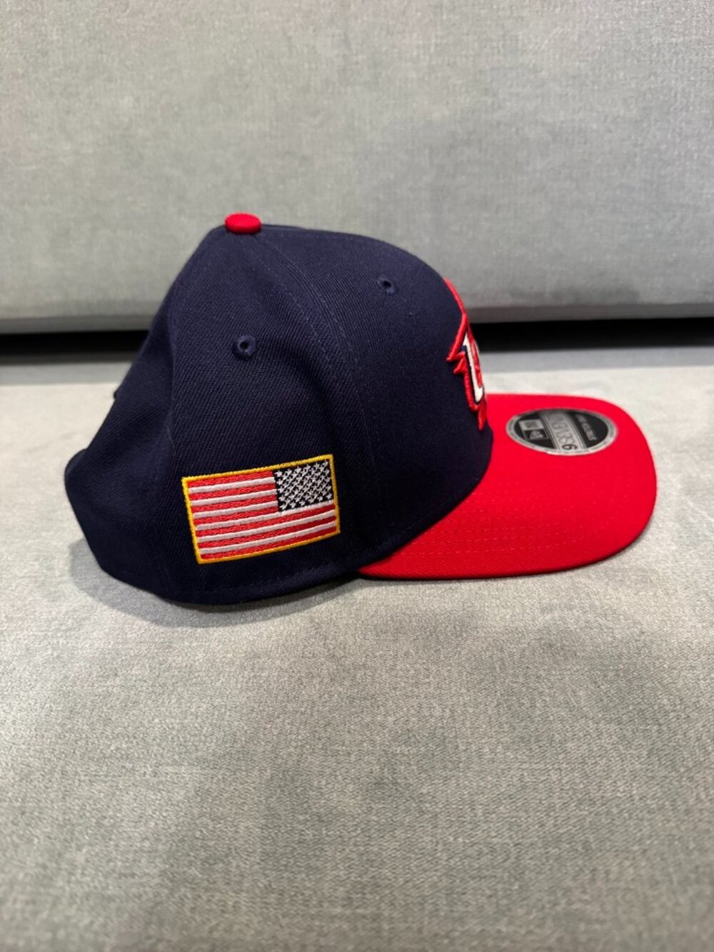New Era 9SEVENTY Team USA World Baseball Classic 2026 Snapback Navy Red